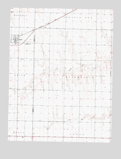 Rexford, KS USGS Topographic Map