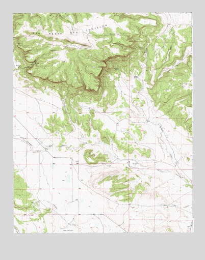 Alamosa Creek, NM USGS Topographic Map