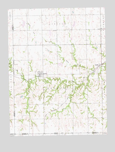 Reynolds, NE USGS Topographic Map