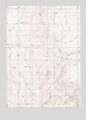 Reynolds, ID USGS Topographic Map