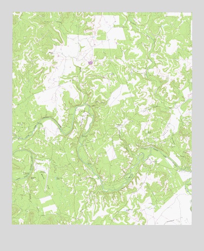 Reynolds Bend, TX USGS Topographic Map