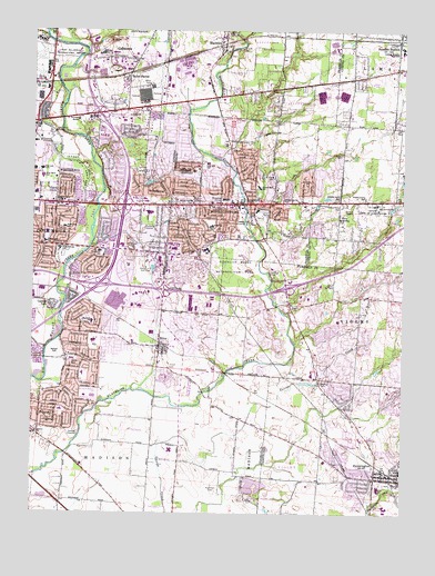 Reynoldsburg, OH USGS Topographic Map
