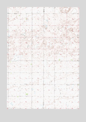 Rezac Lake, SD USGS Topographic Map