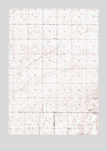 Rezac Lake NE, SD USGS Topographic Map
