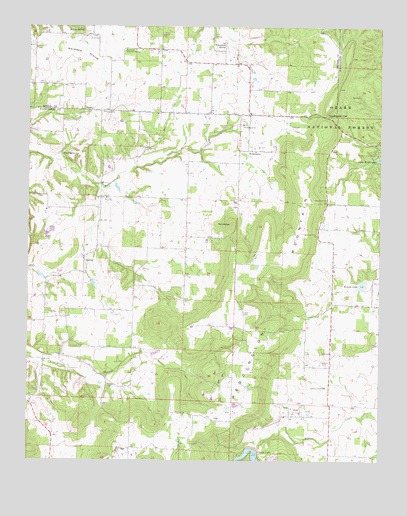 Rhea, AR USGS Topographic Map