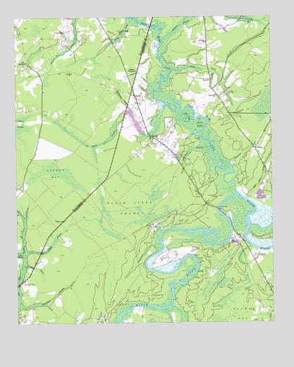 Rhems, SC USGS Topographic Map