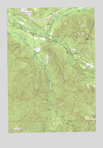 Rhododendron, OR USGS Topographic Map