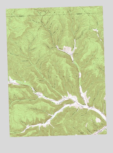Rich Valley, PA USGS Topographic Map