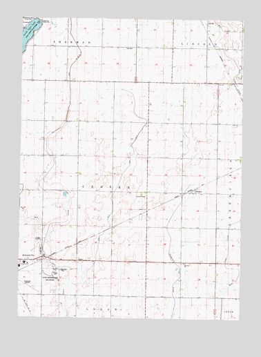 Richard, IA USGS Topographic Map