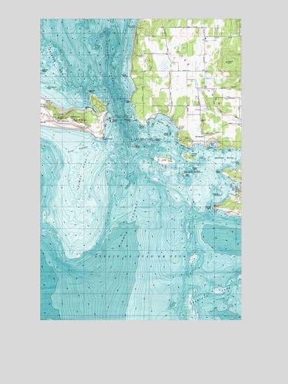 Richardson, WA USGS Topographic Map