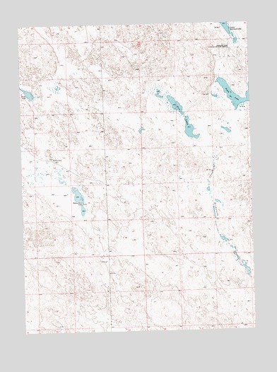 Richardson Lake, NE USGS Topographic Map