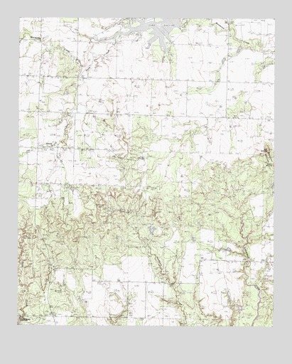 Big Mound, TX USGS Topographic Map