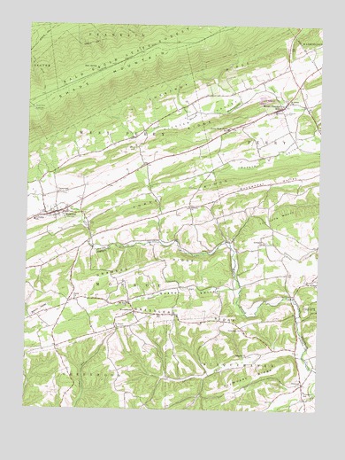 Richfield, PA USGS Topographic Map