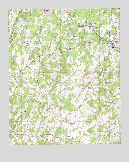 Richfield, NC USGS Topographic Map