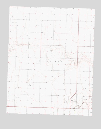 Richfield, KS USGS Topographic Map