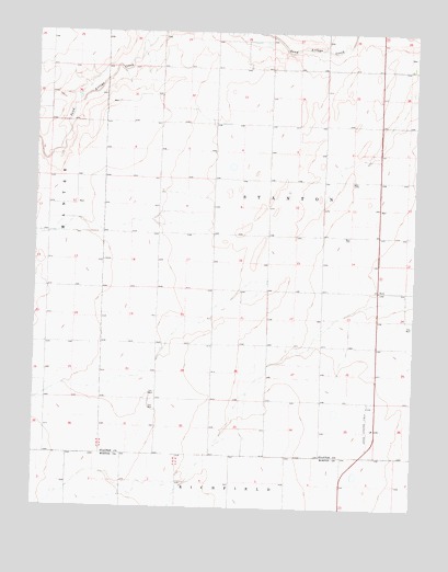 Richfield NE, KS USGS Topographic Map