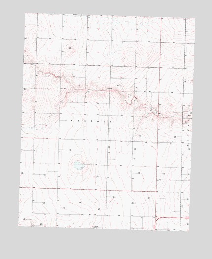 Richfield SW, KS USGS Topographic Map