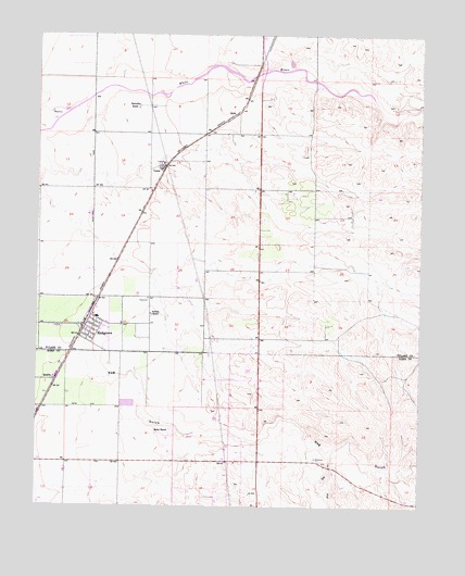 Richgrove, CA USGS Topographic Map