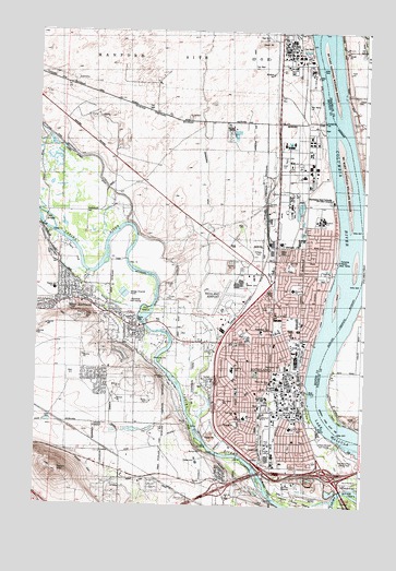 Richland, WA USGS Topographic Map