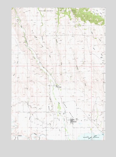 Richland, OR USGS Topographic Map