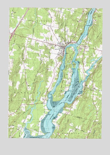 Richmond, ME USGS Topographic Map