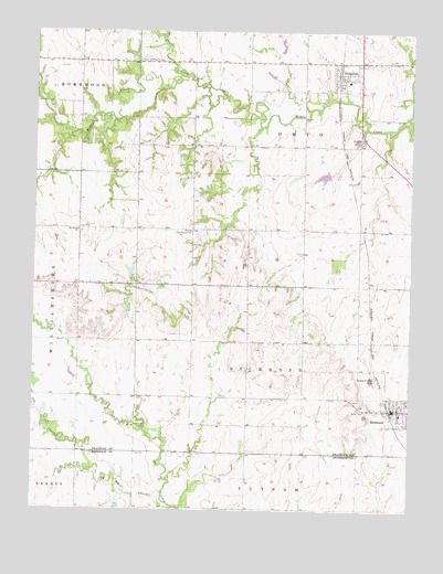 Richmond, KS USGS Topographic Map