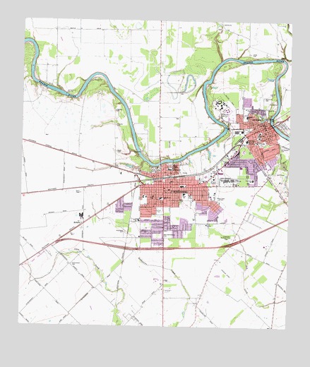 Richmond, TX USGS Topographic Map