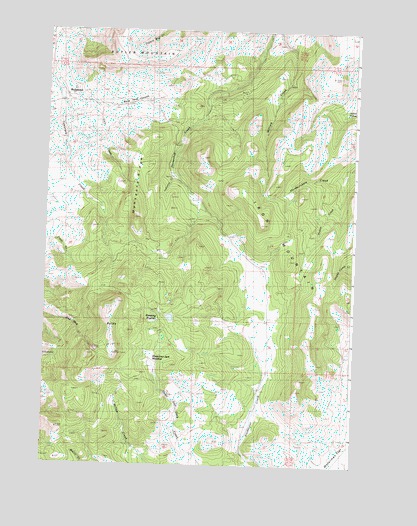 Richmond, OR USGS Topographic Map