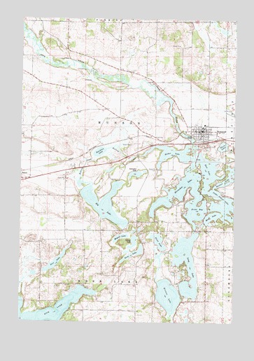 Richmond, MN USGS Topographic Map