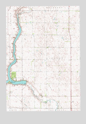 Richmond, SD USGS Topographic Map