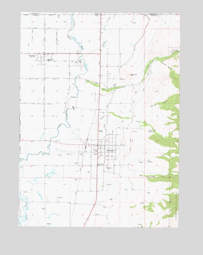 Richmond, UT USGS Topographic Map