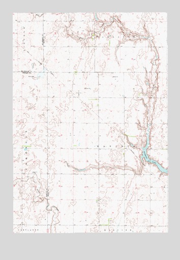 Richmond SW, SD USGS Topographic Map