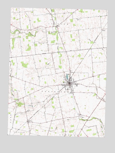 Richwood, OH USGS Topographic Map