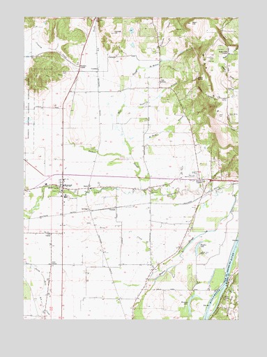 Rickreall, OR USGS Topographic Map