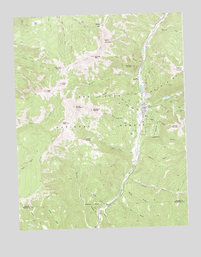 Rico, CO USGS Topographic Map