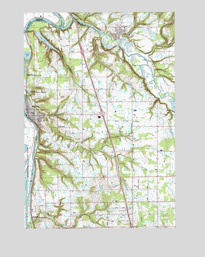 Ridgefield, WA USGS Topographic Map