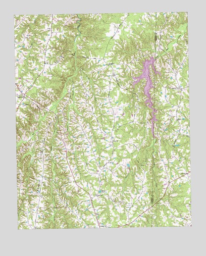 Ridgeville, NC USGS Topographic Map