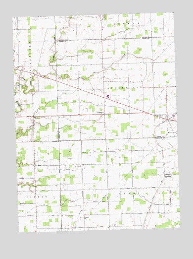 Ridgeville Corners, OH USGS Topographic Map