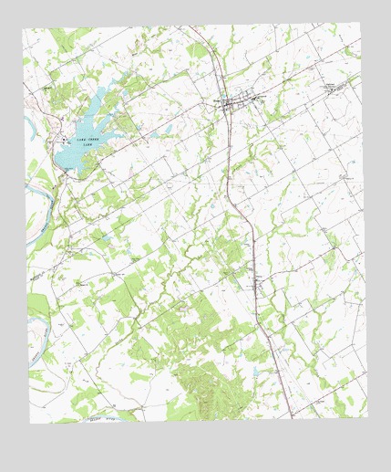 Riesel, TX USGS Topographic Map