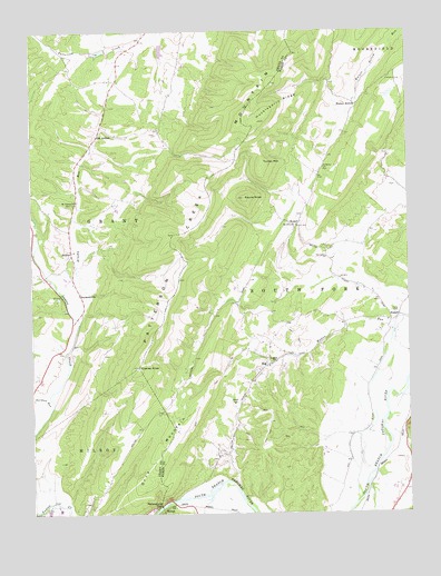 Rig, WV USGS Topographic Map