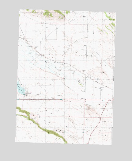 Riley, OR USGS Topographic Map