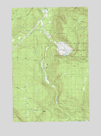 Riley Lake, WA USGS Topographic Map
