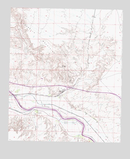 Rincon, NM USGS Topographic Map