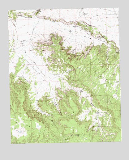 Rincon Hondo, NM USGS Topographic Map