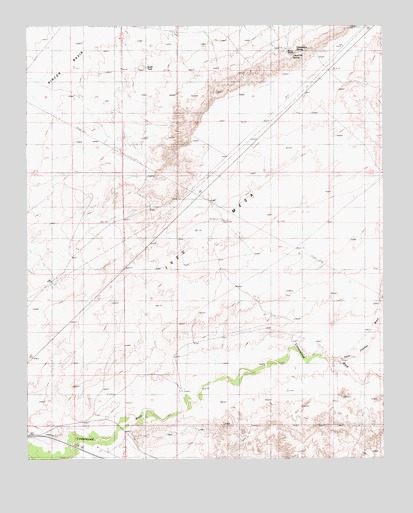 Rincon Ranch, AZ USGS Topographic Map