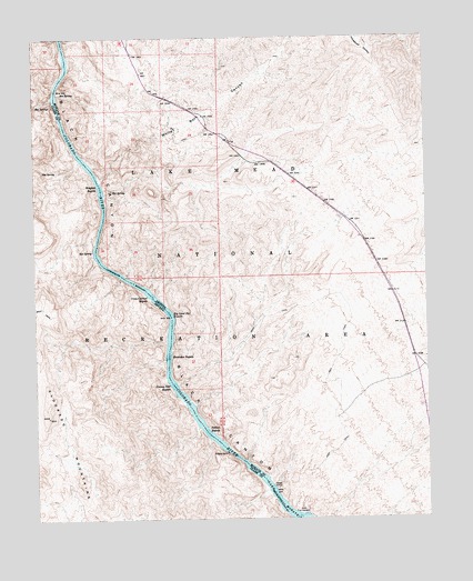 Ringbolt Rapids, AZ USGS Topographic Map