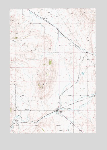 Ringling, MT USGS Topographic Map