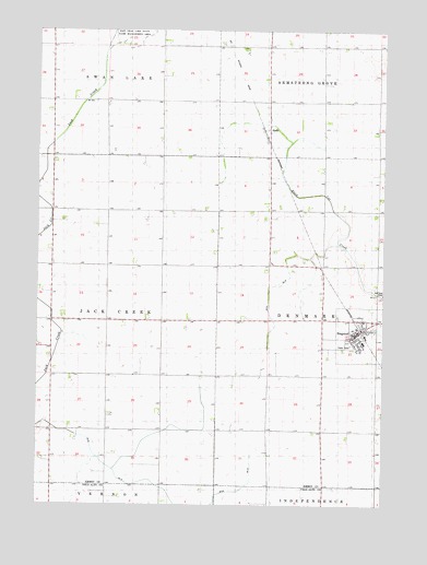 Ringsted, IA USGS Topographic Map