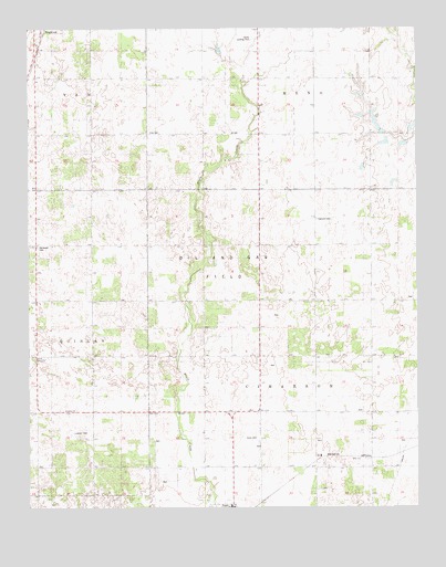 Ringwood SW, OK USGS Topographic Map