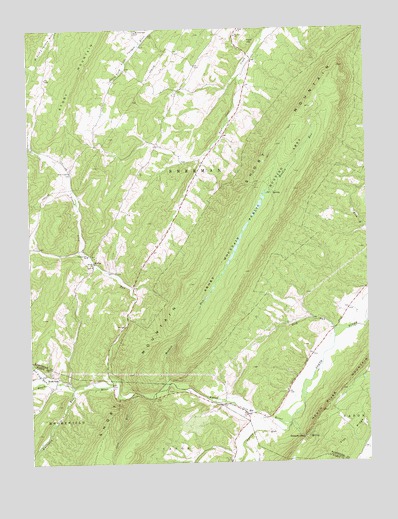 Rio, WV USGS Topographic Map